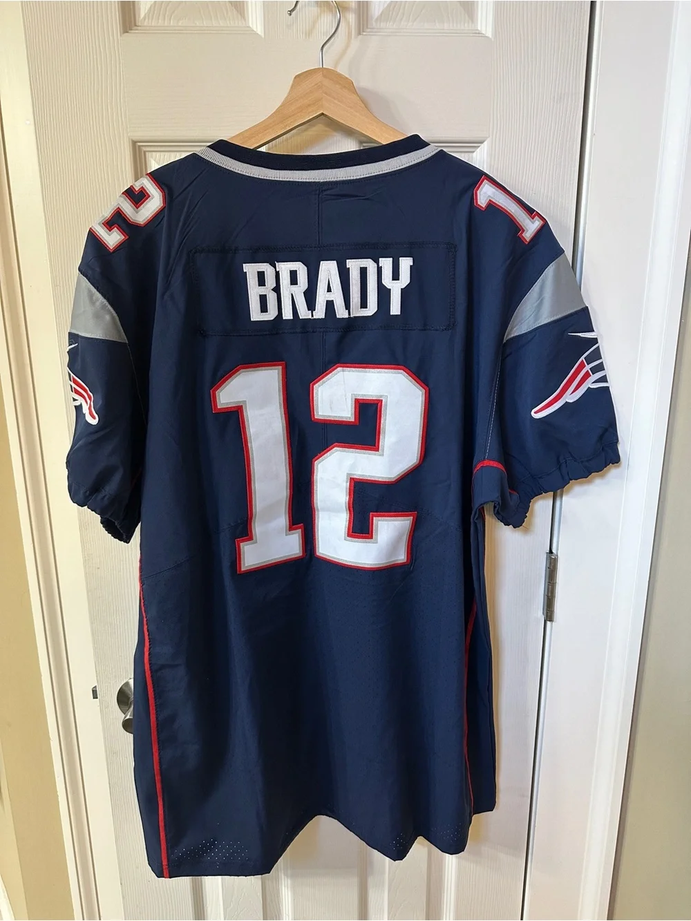 Nike NFL On Field New England Patriots Tom Brady #12 Football Jersey Sz 52 or XL